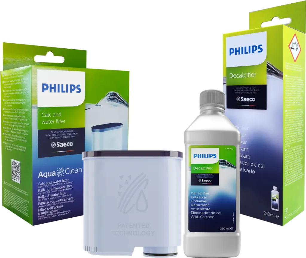 Philips LatteGo Filtr Do Ekspresu + Philips Entkalker CA6700 250ml 1 Philips LatteGo Filtr Do Ekspresu + Philips Entkalker CA6700 250ml