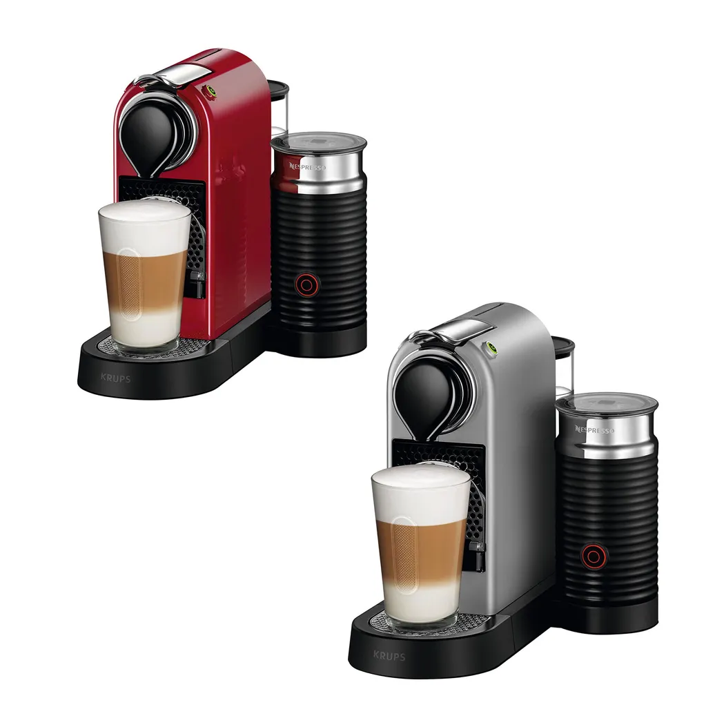 Krups XN7615.19 Nespresso Citiz & Milk Kaffeekapselmaschine (1260 Watt, Wassertankkapazität: 1l, Pumpendruck: 19 Bar) Rot 10 Krups XN7615.19 Nespresso Citiz & Milk Kaffeekapselmaschine (1260 Watt, Wassertankkapazität: 1l, Pumpendruck: 19 Bar) Rot – Bild 10