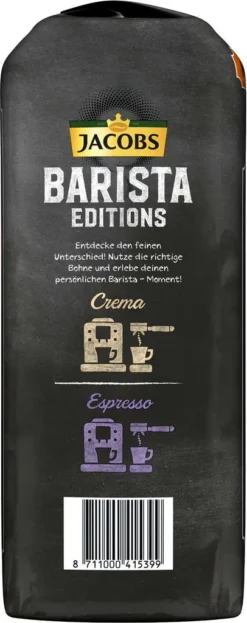 JACOBS Kaffeebohnen Barista Editions Crema Intense 2 X 1kg Ganze Bohnen + 1 Aluminiumdose Im Barista Design 16 JACOBS Kaffeebohnen Barista Editions Crema Intense 2 X 1kg Ganze Bohnen + 1 Aluminiumdose Im Barista Design -KaffeeGlück Angebote 028a4712a2d5085cf4d9df4a7c17d6cf
