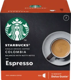 Nestlé® Starbucks By Nescafe Dolce Gusto 12 Kapseln Colombia Espresso Arabica Kaffee
