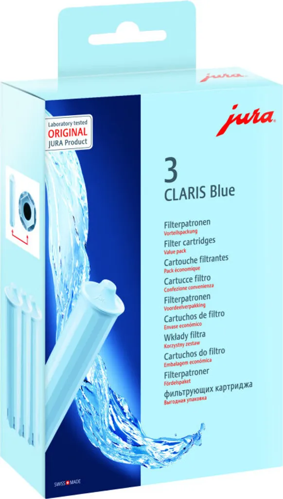 Jura Claris Plus Blue Filterpatrone 3er Pack 7 Jura Claris Plus Blue Filterpatrone 3er Pack – Bild 7