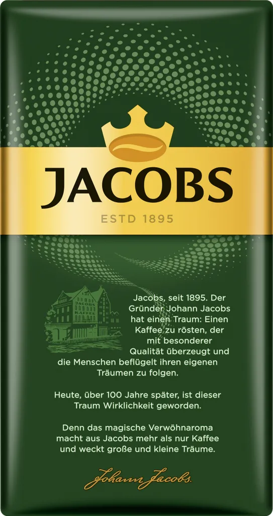 Jacobs Filterkaffee Krönung Kräftig | Gemahlen | 500g 2 Jacobs Filterkaffee Krönung Kräftig | Gemahlen | 500g – Bild 2