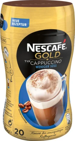 Nescafé® Nescafé Gold Typ Cappuccino Weniger Süß | 250g Dose 27 Nescafé® Nescafé Gold Typ Cappuccino Weniger Süß | 250g Dose -KaffeeGlück Angebote 05d322a64149a3bc983165c9e24e1e59