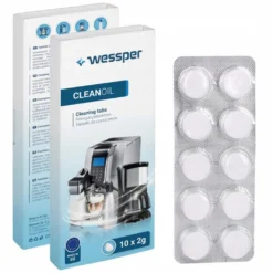 Wessper Rundum-Pflegeset Für Kaffeevollautomaten Philips, Saeco (2x AquaClean Filter, Komp. Mit CA6903, Entkalker 500ml, 10 X 2g Reinigungstabletten, Reinigungsbürste) -KaffeeGlück Angebote 0932a8cb58f5b915211312e43ec3bb99