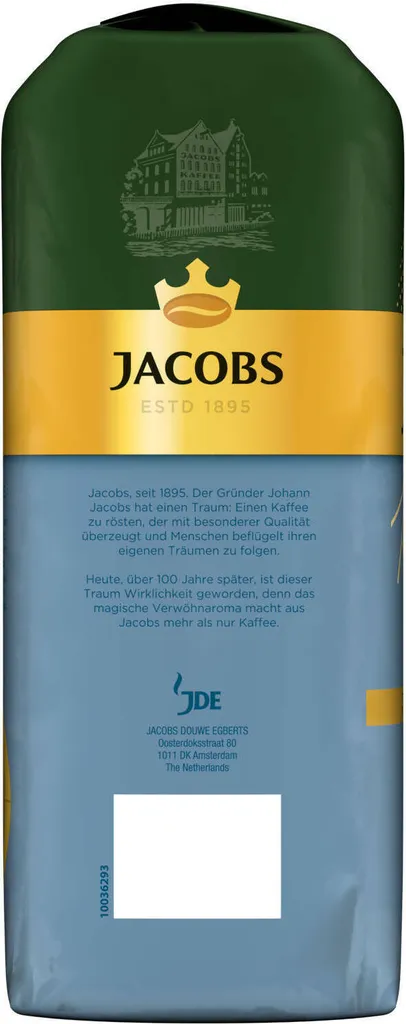 JACOBS Kaffeebohnen Expertenröstung Crema Mild Röstung Des Jahres 2x1 Kg Bohnen 6 JACOBS Kaffeebohnen Expertenröstung Crema Mild Röstung Des Jahres 2x1 Kg Bohnen – Bild 6