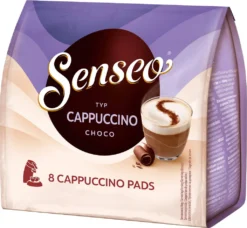 SENSEO Typ Cappuccino Choco Pads 10er Pack - 10 X 8 Getränke -KaffeeGlück Angebote 0c631c6a30d3b3e24364091db9139ba9