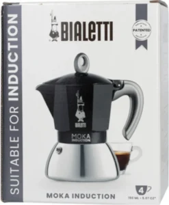 Bialetti MOKA 4TZ Induction Nera -KaffeeGlück Angebote 0ca86e11a34fb4bc647c35fc3b3d9daa