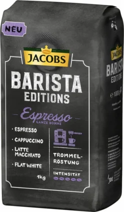 Jacobs Barista Editions Espresso | Ganze Bohne | 1000g -KaffeeGlück Angebote 0d3fc995f0240214d4bae4416f8fd8c1