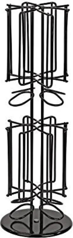 Kapselspender Für Nespresso 40 Kapseln Drehbar Schwarz