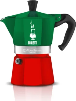 Bialetti - Moka Express Collection Italia (Tricolour), 3-Tassen-Kaffeemaschine, Aluminium 12 Bialetti - Moka Express Collection Italia (Tricolour), 3-Tassen-Kaffeemaschine, Aluminium -KaffeeGlück Angebote 0dd14bf19703dee2327ceec118df5997