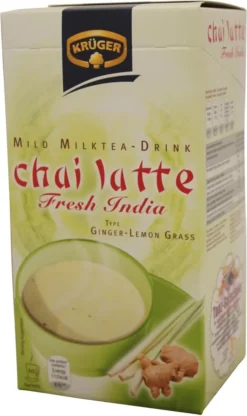 Krüger You Chai Latte Typ Ingwer-Zitronengras Fresh India Extra Cremig | 10 Portionen -KaffeeGlück Angebote 0f0b2108026271c9a7be45032891aa41