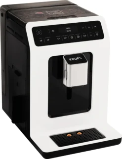 Krups Evidence EA8901 Freistehende Vollautomatische Espressomaschine 2,3L 2Tassen White - Kaffeemaschine (Freistehend, Espressomaschine, 2,3 L, Integriertes Mahlwerk, 1450 W, Weiß) -KaffeeGlück Angebote 0fae68369315589ecd0a7f82cd263d17