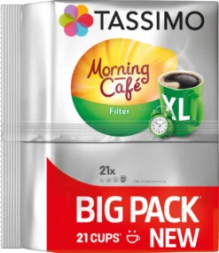 TASSIMO Kapseln Morning Café Filter XL T Discs 5 X 21 Getränke Kaffeekapseln -KaffeeGlück Angebote 129b8c2d20ad259abaee030eac3c5382