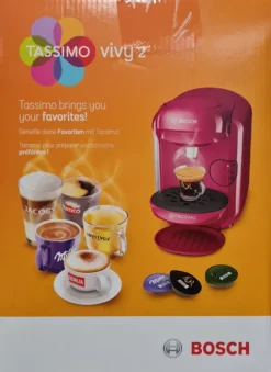 Bosch Tassimo Vivy2 Kapselmaschine TAS1401, Kompaktes Design, Vollautomatisch, Geeignet Für Alle Tassen - Pink 26 Bosch Tassimo Vivy2 Kapselmaschine TAS1401, Kompaktes Design, Vollautomatisch, Geeignet Für Alle Tassen - Pink -KaffeeGlück Angebote 1384010da8fdf2a4f34a8f2ab52db2c1
