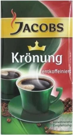 Jacobs Filterkaffee Krönung Entkoffeiniert | Gemahlen | 500g -KaffeeGlück Angebote 1532f5c81045f8abaf4021955b05def2