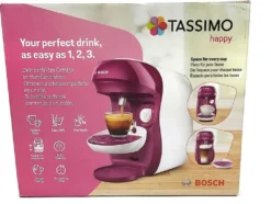 Bosch TASSIMO HAPPY Wild Purple +20 € Gutschein 1400 Watt 0,7 Liter Wassertank -KaffeeGlück Angebote 166a451673e721b2d53cb1b042628ce8