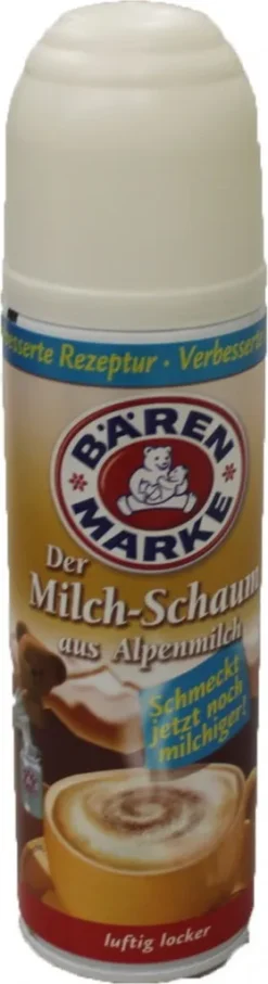Bärenmarke Der Milch Schaum Luftig Locker In Der Sprühflasche 250ml -KaffeeGlück Angebote 16a15c14fc9bed721a3c1bbfb13ddee3