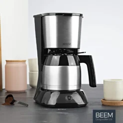 BEEM Filter Kaffeemaschine Thermo Permanentfilter 900W Filterkaffee Edelstahl -KaffeeGlück Angebote 16b669f34fb6749914df280f0ada3bcb