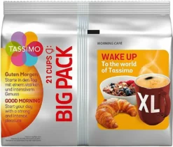 TASSIMO Vielfaltspaket XL Becherportion 5 Sorten Morning Café Mild Crema Intenso -KaffeeGlück Angebote 1970c6541a9958814a889ea58807a064