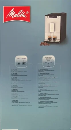 Melitta EspressoLine E950-213 Kaffeevollautomat, Silber/Schwarz -KaffeeGlück Angebote 1bbd6c61838d4511a27437701fa847de