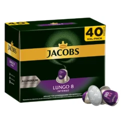 JACOBS Kapseln Lungo Intenso 5 X 40 Nespresso®* Kompatible Kaffeekapseln -KaffeeGlück Angebote 1cebf109b7756dcb160b2109d9532116
