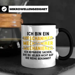 Lustige Tasse Automechaniker KFZ Mechaniker Geschenk Mechatroniker Werkstatt Tasse (Schwarz) -KaffeeGlück Angebote 1e7ad2fc84454c13b91044efdadabece