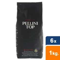 Pellini - TOP 100% Arabica Bohnen - 6x 1 Kg