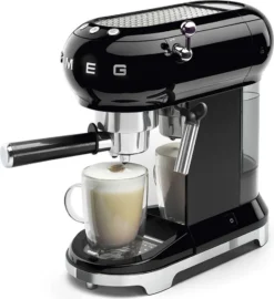 SMEG Espresso Kaffeemaschine Schwarz ECF01BLEU 22 SMEG Espresso Kaffeemaschine Schwarz ECF01BLEU -KaffeeGlück Angebote 219ca0c2bc5409ece89461de29d51ebb