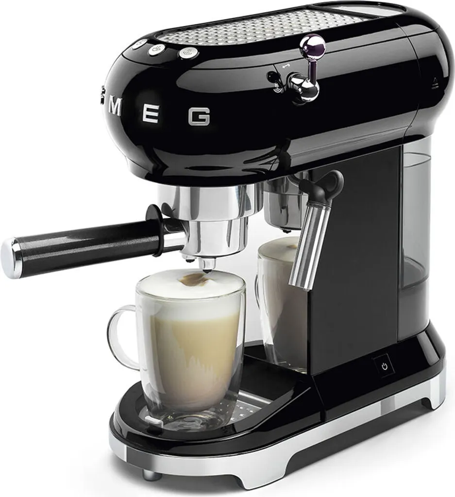 SMEG Espresso Kaffeemaschine Schwarz ECF01BLEU 6 SMEG Espresso Kaffeemaschine Schwarz ECF01BLEU – Bild 6