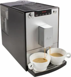 MELITTA E950-666 - Automatische Kaffeemaschine Solo Pure Silver - 1400 W - 3 Intensitätseinstellungen - 125 G Bohnenbehälter -KaffeeGlück Angebote 236d5b2d7498208b81b28a53cc15eaf4