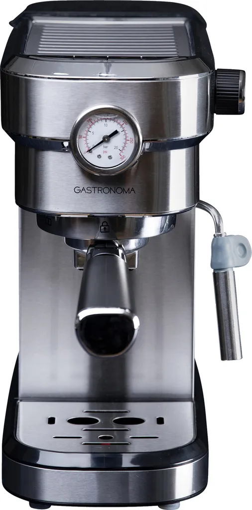 GASTRONOMA 18110001 Espressomaschine Baristo. Siebträgermaschine Mit 15 Bar Druck Und Milchaufschäumer 2 GASTRONOMA 18110001 Espressomaschine Baristo. Siebträgermaschine Mit 15 Bar Druck Und Milchaufschäumer – Bild 2