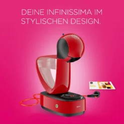 Krups Espressomaschine NESCAFÉ® DOLCE GUSTO® Infinissima KP1708, Rot -KaffeeGlück Angebote 27417647518d9fc8a4857be2b4a9faed