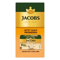 JACOBS 3in1 Typ Caramel Löslicher Kaffee 12er Pack 12 X 10 Getränke Sticks -KaffeeGlück Angebote 27cacbdffc17c6ca99937a0caccd79df