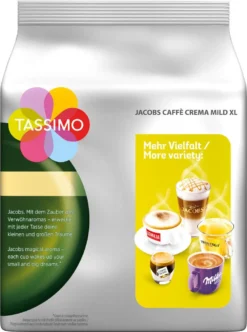 TASSIMO Jacobs Caffè Crema Mild XL 5er Pack T Discs Kaffee Kapseln 5x16 Getränke 7 TASSIMO Jacobs Caffè Crema Mild XL 5er Pack T Discs Kaffee Kapseln 5x16 Getränke -KaffeeGlück Angebote 299ea6f719ac0ff84aee7b4c7cad8443