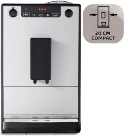 MELITTA E950-666 - Automatische Kaffeemaschine Solo Pure Silver - 1400 W - 3 Intensitätseinstellungen - 125 G Bohnenbehälter -KaffeeGlück Angebote 29f531192f9716fdf1cb7275cee9e773
