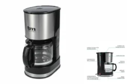 Filterkaffeemaschine Glaskanne Kunststoff TM Electron 06 L 6 Tassen -KaffeeGlück Angebote 2b2dabe137e19253174194aa5063ed5b