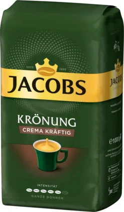 JACOBS Kaffeebohnen Krönung Crema Kräftig 3 Kg Geröstete Ganze Bohnen + 1 Jacobs Barista Becher + 1 Dose 13 JACOBS Kaffeebohnen Krönung Crema Kräftig 3 Kg Geröstete Ganze Bohnen + 1 Jacobs Barista Becher + 1 Dose -KaffeeGlück Angebote 2f14e5d5a708b571253680195fb3c668