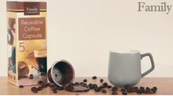 5x Wiederverwendbare Dolce Gusto Kaffeetasse - Umweltfreundlich - Nachhaltig - Kaffeetassen Kapseln - Nachfüllbare Kaffeekapseln - Kaffeekapsel - Dolce Gusto -KaffeeGlück Angebote 2fa1653568ad14ae460af63a741a3841