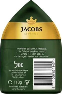 Jacobs Crema Pads Mild | 18 Senseo Kompatible Kaffeepads 118 G -KaffeeGlück Angebote 2ffd5f1d88e604aeedb8f50fb14227a9