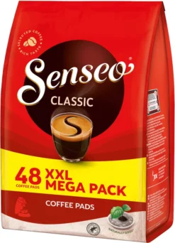 SENSEO Pads Classic Senseopads 4x48 Getränke Kaffeepads XXL Pack + 1 Senseo Dose -KaffeeGlück Angebote 3117b3a57e450ca724265558a36727b0 1