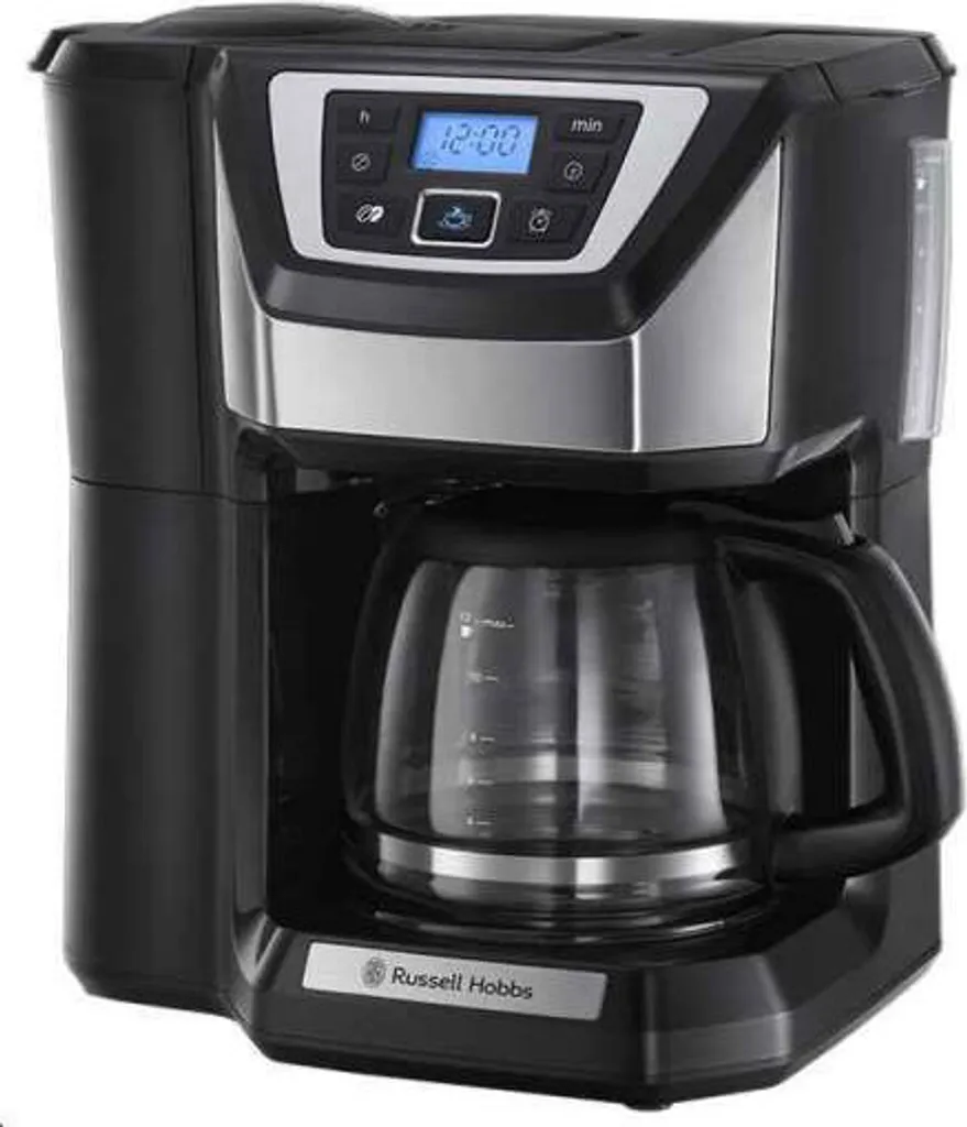 Russell Hobbs 22000-56 Chester Grind Und Brew Glas-Kaffeemaschine Mahlwerk 6 Russell Hobbs 22000-56 Chester Grind Und Brew Glas-Kaffeemaschine Mahlwerk – Bild 6