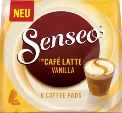 Senseo Café Latte Vanilla 10er Pack Kaffee Pads 10x 8 Pads, 80 Getränke 22 Senseo Café Latte Vanilla 10er Pack Kaffee Pads 10x 8 Pads, 80 Getränke -KaffeeGlück Angebote 31bd30fc737c34cc770c43691a52ce01