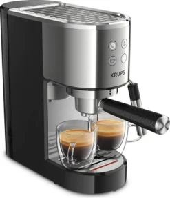 Krups XP 442 - Espresso Siebträger - Edelstahl/schwarz -KaffeeGlück Angebote 3417ed834c65a35822c0a21bc073fabf