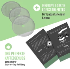 Bjørn Liebdhal French Press Edelstahl Kaffeemaschine Auch Für Camping : 0.6 Liter -KaffeeGlück Angebote 34f47b9b54aee955781543d6b8f6f8a5