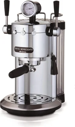 Ariete Espressomaschine Caffe Novecento 1105 W Silbern -KaffeeGlück Angebote 35d6730c09f59f8c5992238033a0f012