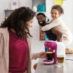 TASSIMO Kaffeekapselmaschine Happy TAS1003, Rot -KaffeeGlück Angebote 3737c68c6405ef2eb493ee0ad702b2fc