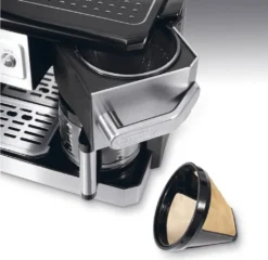 De'Longhi DeLonghi BCO421.S Kombi-Kaffeemaschine, Farbe: Schwarz -KaffeeGlück Angebote 3df167ef38a86442d91ce542d686a801