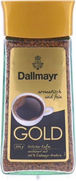 Dallmayr Gold | Löslicher Kaffee | 200g-Glas 5 Dallmayr Gold | Löslicher Kaffee | 200g-Glas -KaffeeGlück Angebote 3e6adb8764ccb0b53e0d342b29643ff9