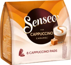 SENSEO Typ Cappuccino Caramel Pads 10er Pack 10 X 8 Getränke -KaffeeGlück Angebote 3fcd0ad7b44d83a5f0417782c1fecfb4