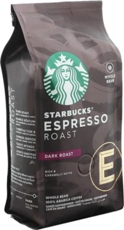 Nestlé® Starbucks Espresso Roast,Dark Roast,Karamellnote, Ganze Bohne, 200g -KaffeeGlück Angebote 4045d3920640353515f5ad280b2bab4f